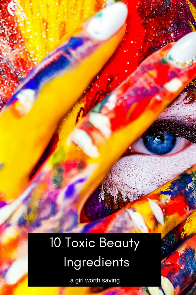 These are 10 toxic beauty ingredients that are found in many cosmetic products. They’re hard to avoid if you want to stick to your favourite brands and products, but if you do want to make the switch to natural, chemical-free products, there are now more organic alternatives available than ever.
