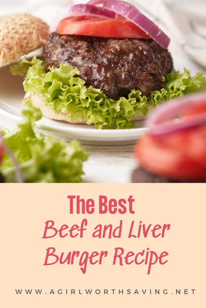 best beef and liver burger recipe