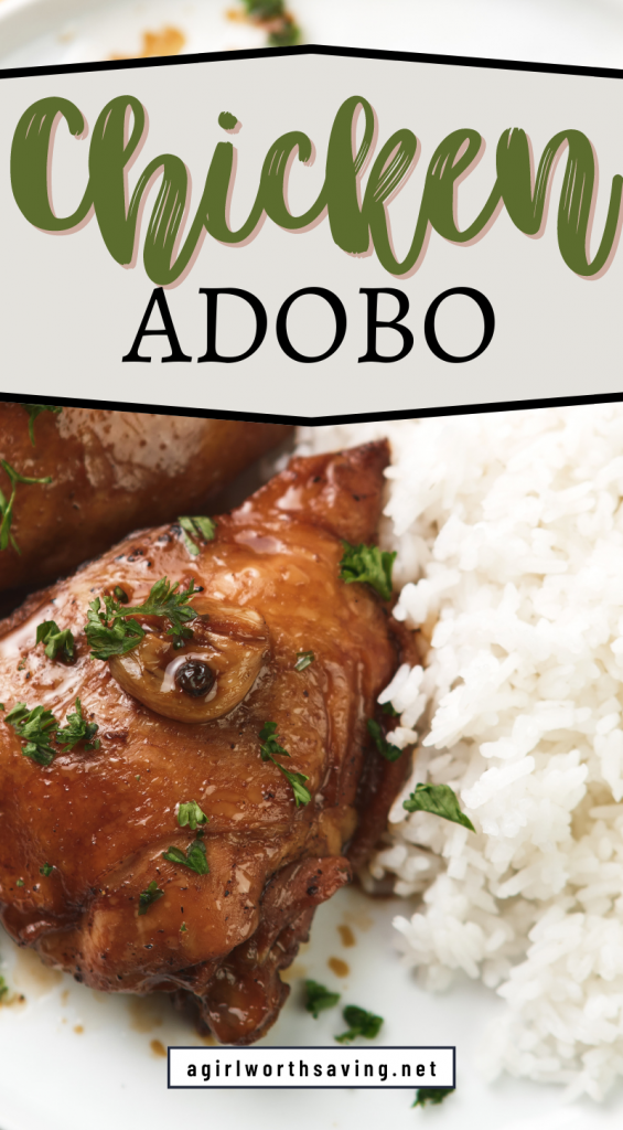 chicken adobo with text overlay