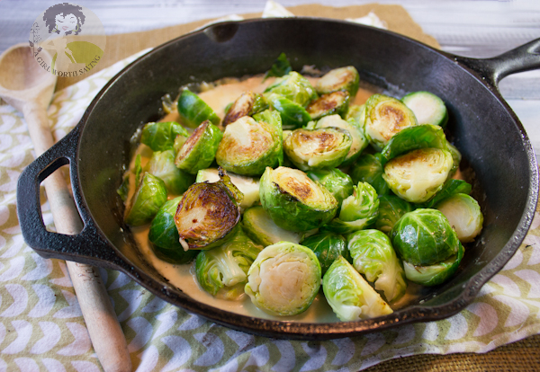 creamed brussels sprouts