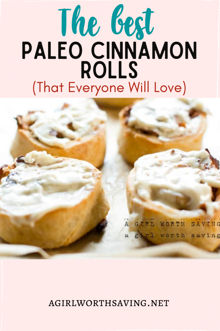 These classic Paleo Cinnamon Rolls are not only sweet and creamy but have a delicious, gooey white frosting that is heavenly! Finding a healthier version of my Paleo Cinnamon Rolls has been a passion for me and these are sensational!