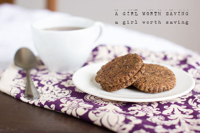 Paleo Blueberry Ginger Soft Crackers