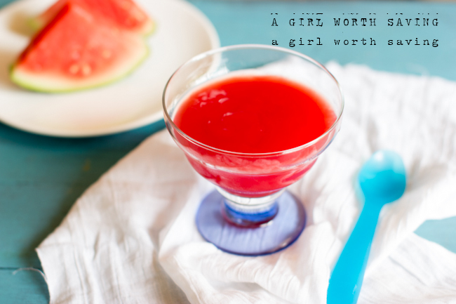 WATERMELON JELLO PALEO