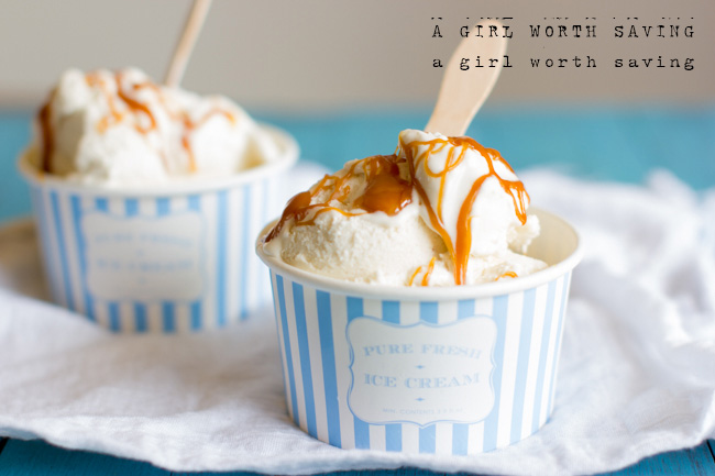 Primal Salted Caramel Ice Cream