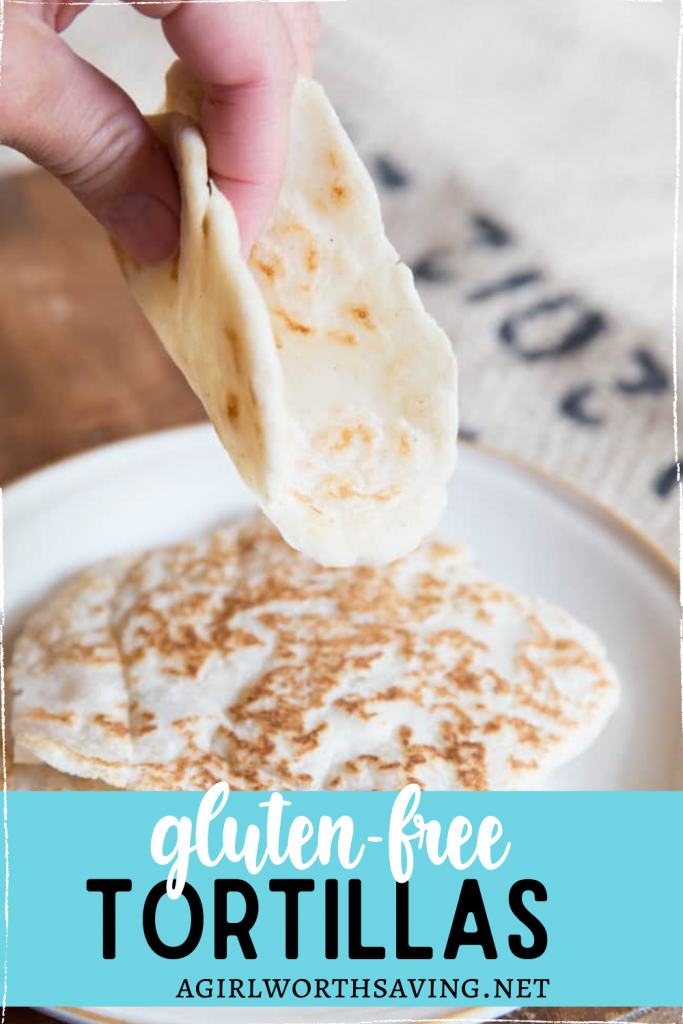 These easy gluten-free tortillas are just like the flour tortillas you loved in your past! It's soft and you can easily use it for wraps. It's also egg-free and dairy-free for vegans.