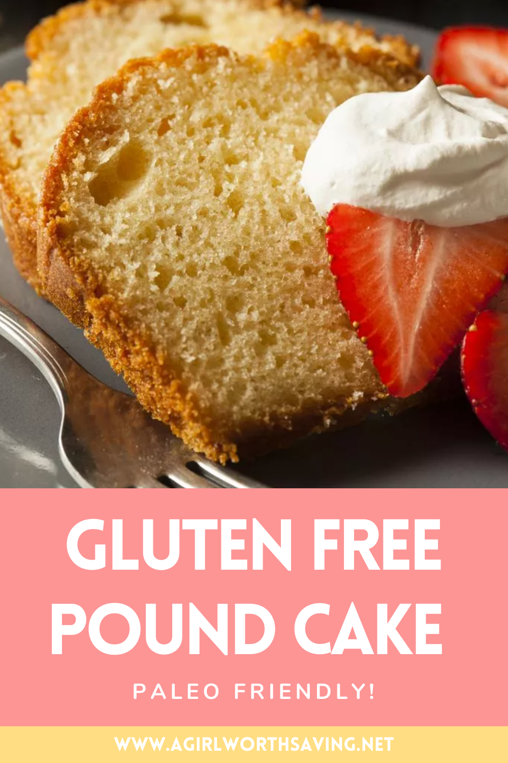 This rich and dense gluten free pound cake has the perfect, buttery soft crumb. Made with coconut flour this recipe is nut-free, paleo and grain-free.