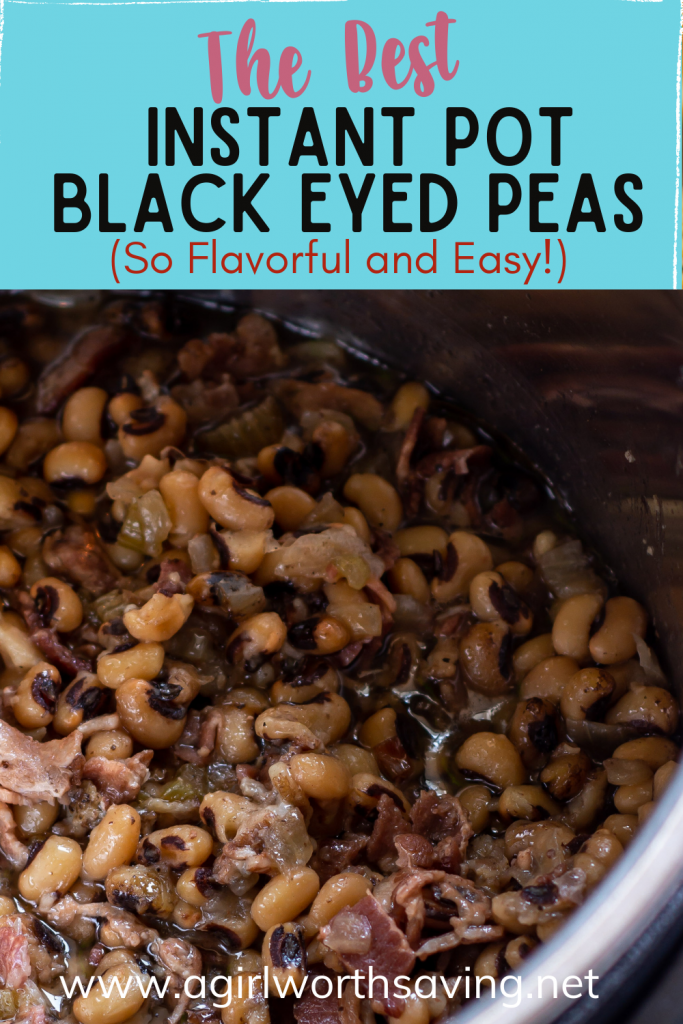 Black-eyed peas are one of the most delicious Southern meals. Check my instant pot black eyed peas recipe, and you’ll love the warm flavorful taste of this ultimate comfort food.