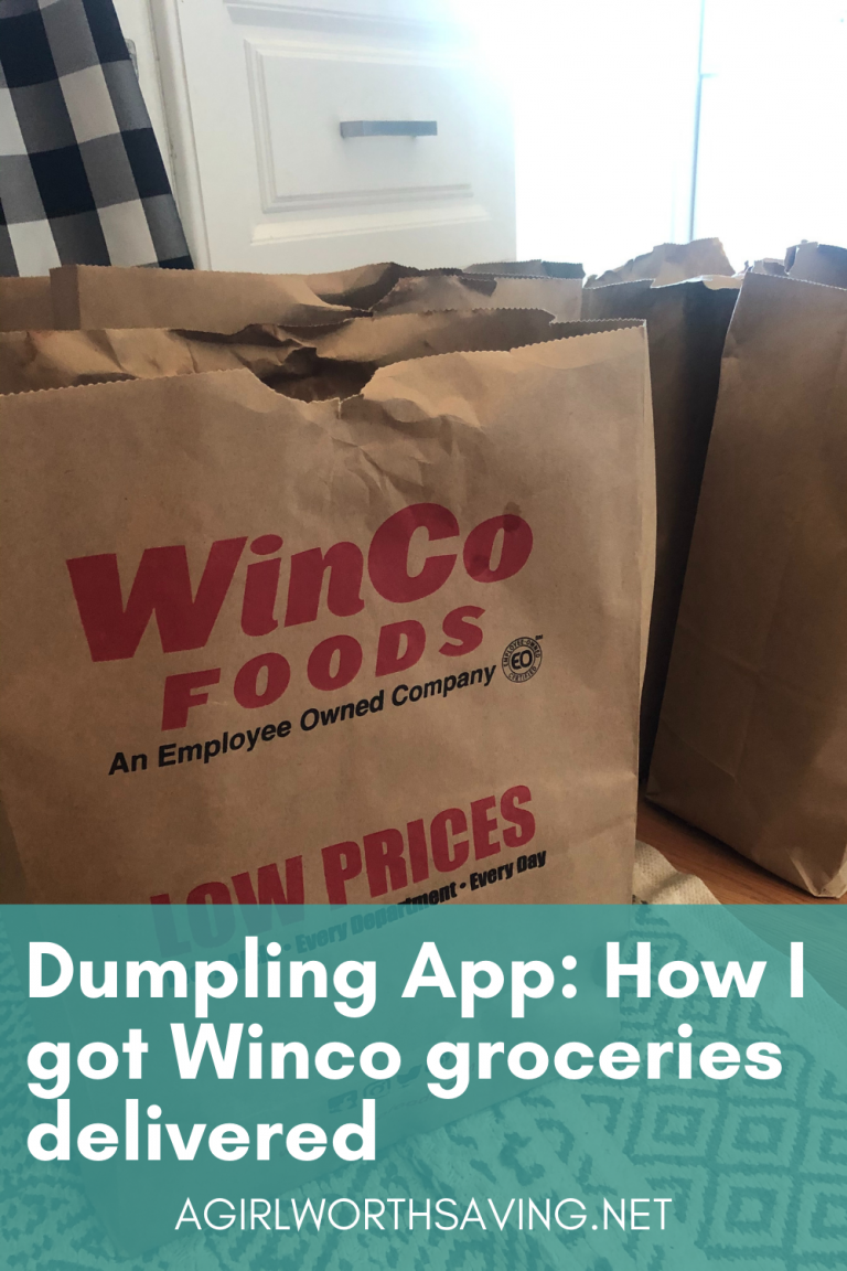 Dumpling App Review: How I got Winco groceries delivered