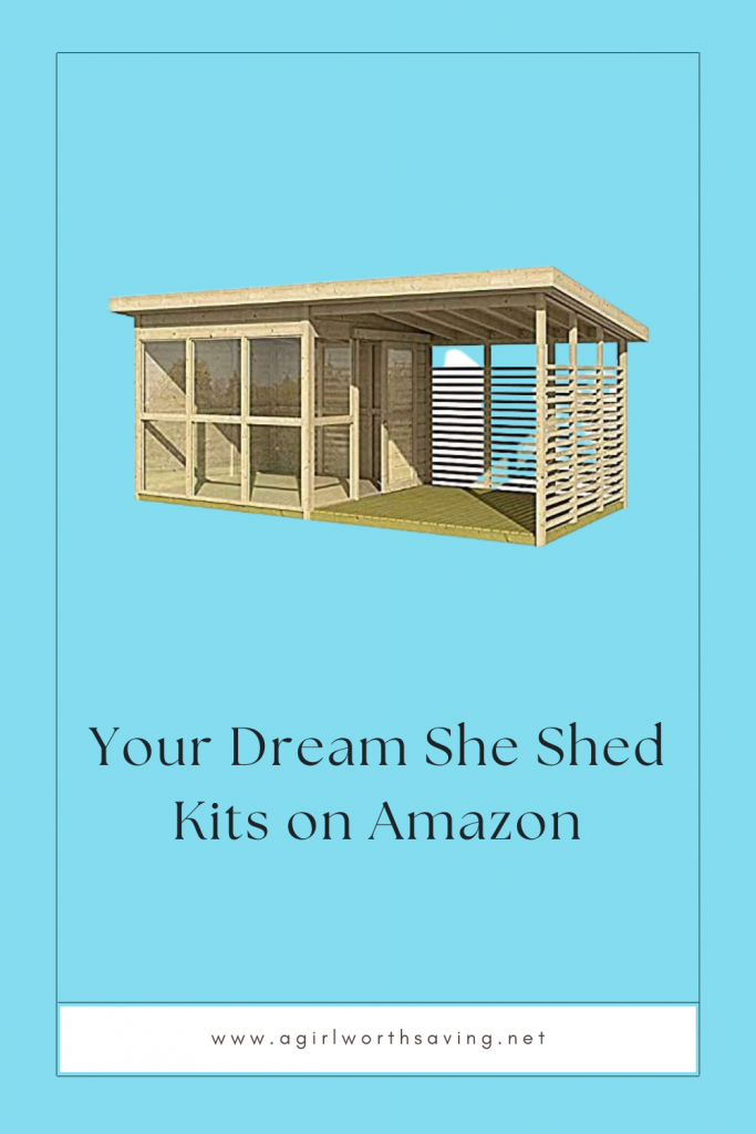 We've all fantasized about building a cute shed to be our feminine escape, a place for gardening, painting, reading, simply being or just enjoying a moment with your favorite dog. However, you might be understandably hesitant to build it on your own, but you know what can make the process a lot easier? Ready-made she shed kits on Amazon. We'll help you find the best she shed kits Amazon has to offer.