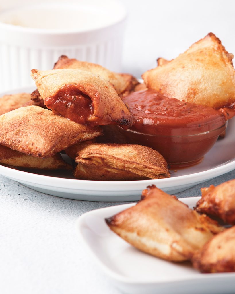 Pizza rolls air fryer - the best way to get crispy pizza rolls! If you're looking for a simple way to make the best air fryer pizza rolls, you can't go working with this simple air fry recipe. Who knew that cooked frozen pizza rolls make the perfect and simple snack? When it comes to easy air fryer recipes, this is one of the best!