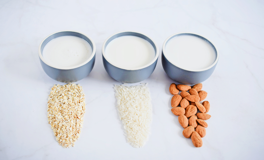 different types of non-dairy milk