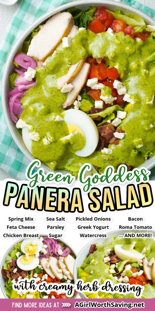 Green Goddess panera Salad