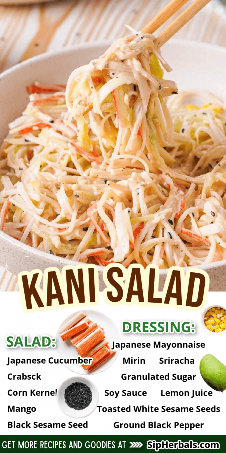 Cooking different cuisines takes you on visa-free trips to many countries around the world, be it an Italian pizza, a Japanese salad, or an Indian butter chicken plate. Today, I'll take you on a hike up Mount Fuji and let you stroll under the colossal Tokyo Skytree with my tasty Kani salad recipe.
