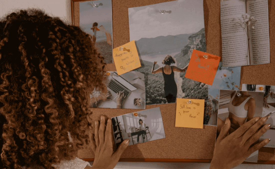 Creating a Vision Board to Support Sobriety Goals Kelly Bejelly inspiring vision board