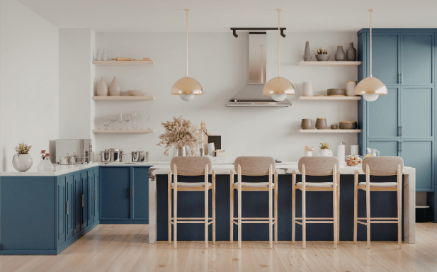 Kitchen Corner Décor Idea