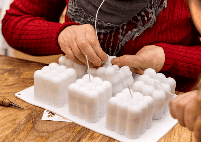 silicone molds for candles