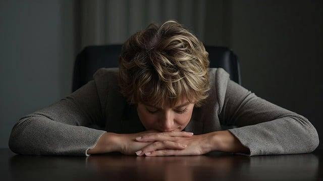 Woman feeling emotionally stuck