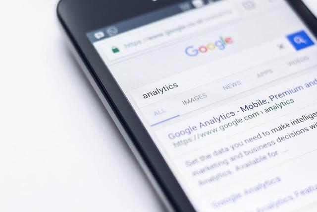 Close-up of a smartphone on