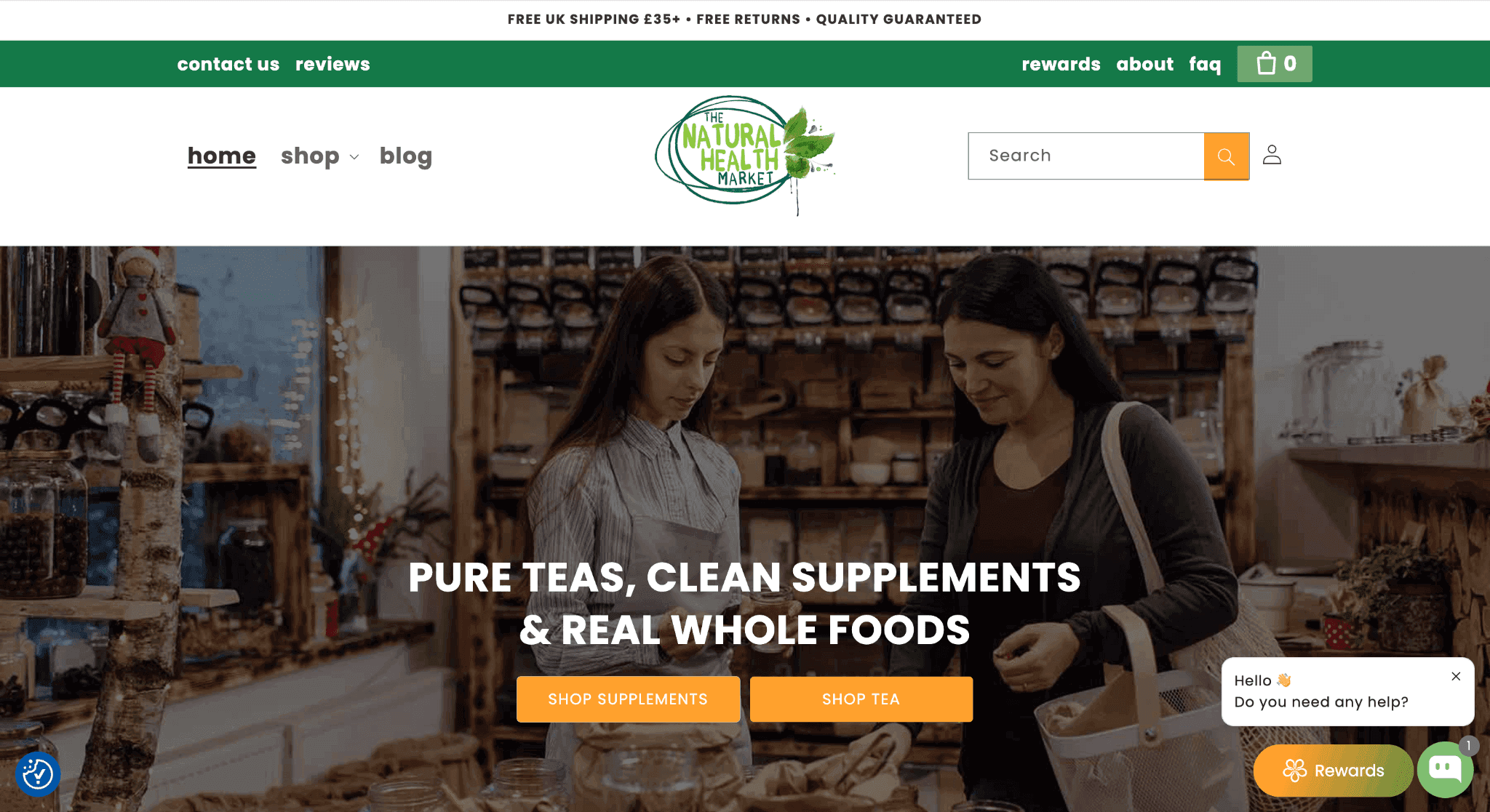 Natural Health Market Supplements