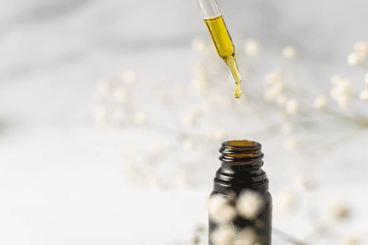 A Complete Guide to Omega-3 and Its Benefits Kelly Bejelly Bottle of oil with a dropper,