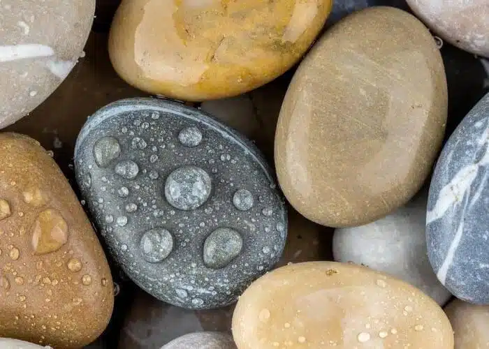Natural rocks for stone engraving projects