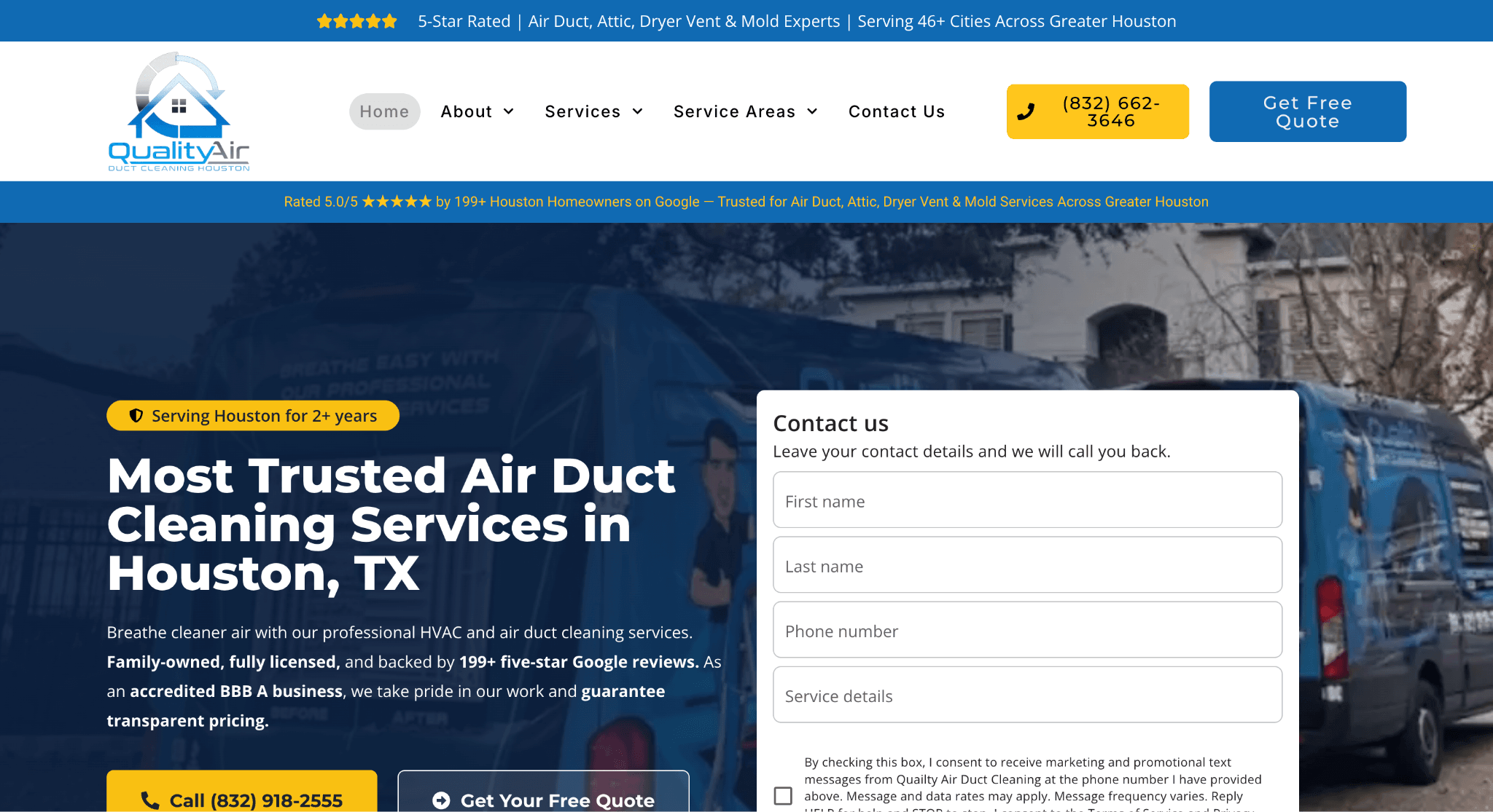 Quality Air Duct Cleaning Houston - Best for Certified Mold Remediation and Duct Cleaning