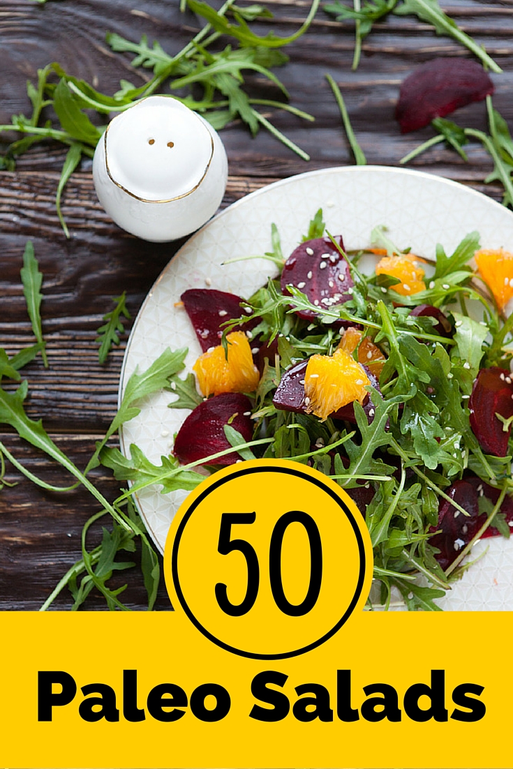 50 Paleo Salads Round Up