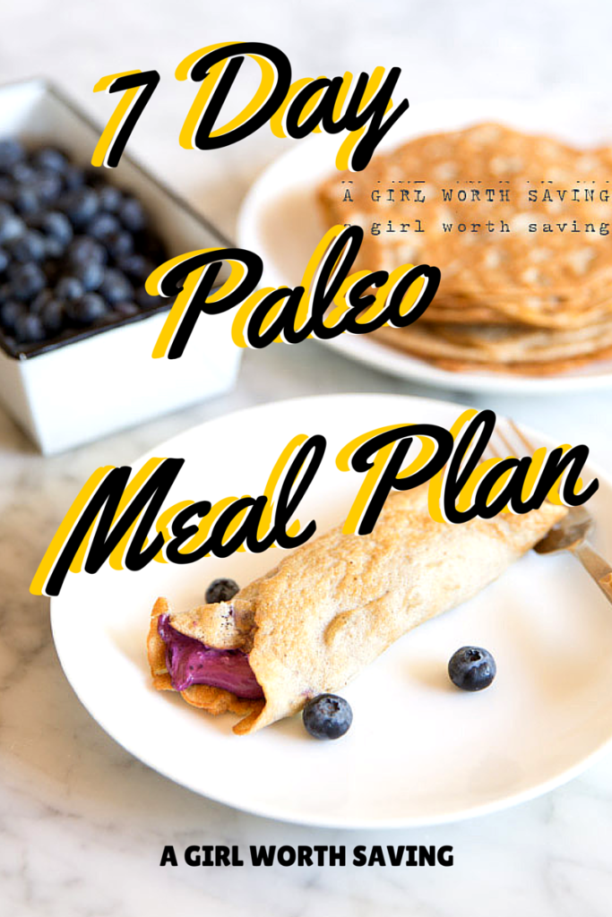 7 day paleo weight loss meal plan