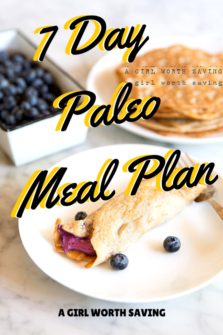 7 Day Paleo Diet Plan