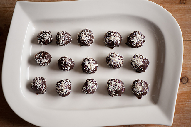 Almond Butter Truffles from “Paleo on a Budget”