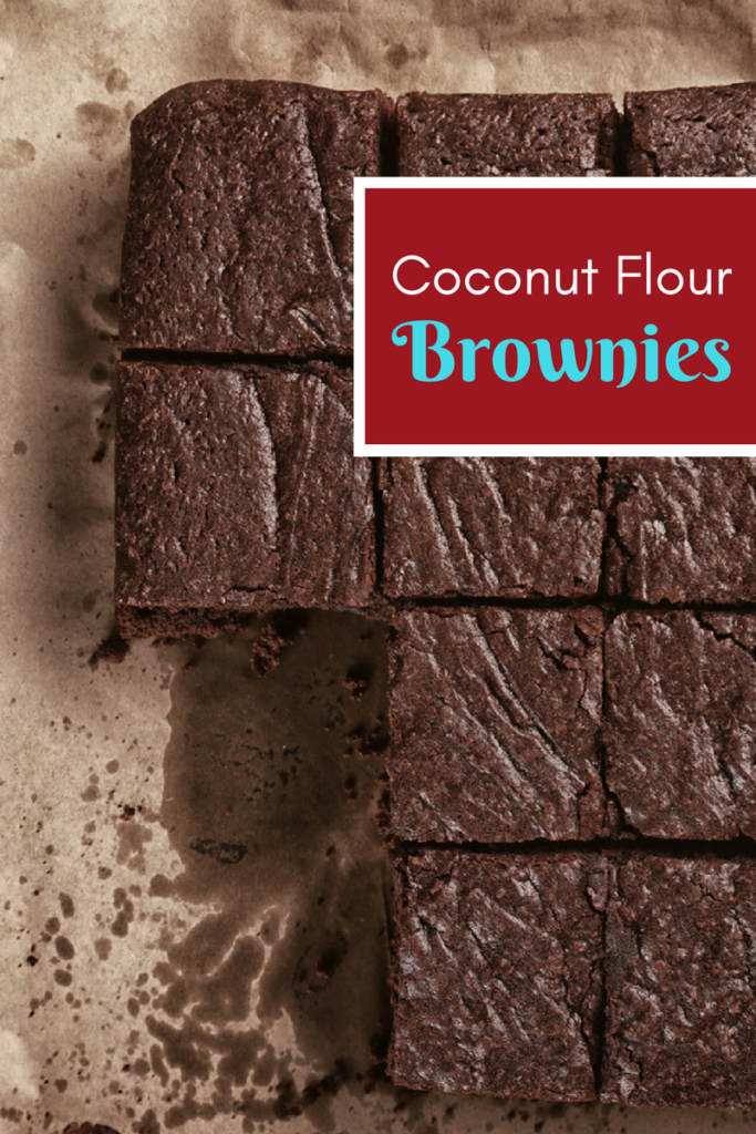 Coconut Flour chocolate brownies paleo