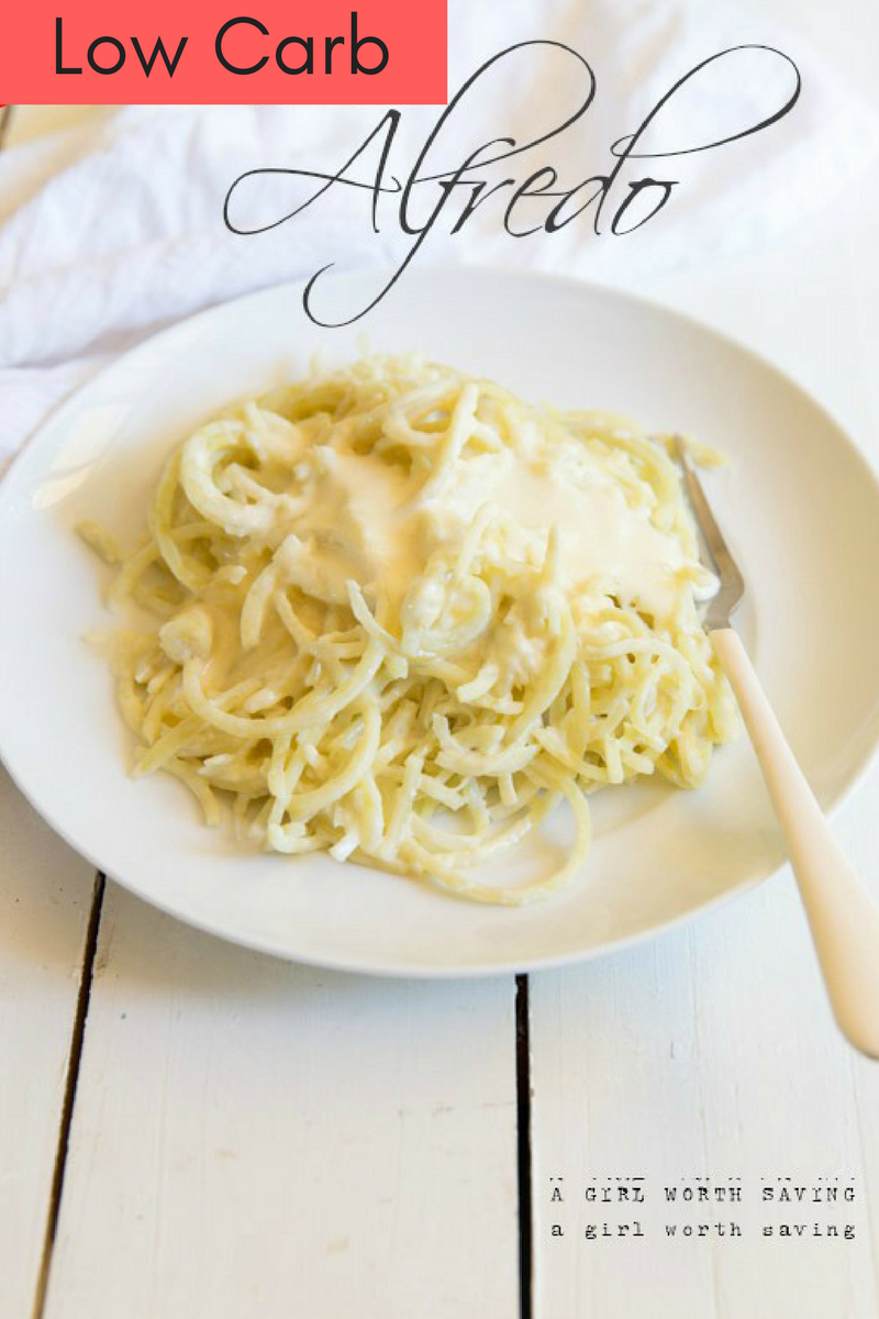 keto low carb Alfredo sauce