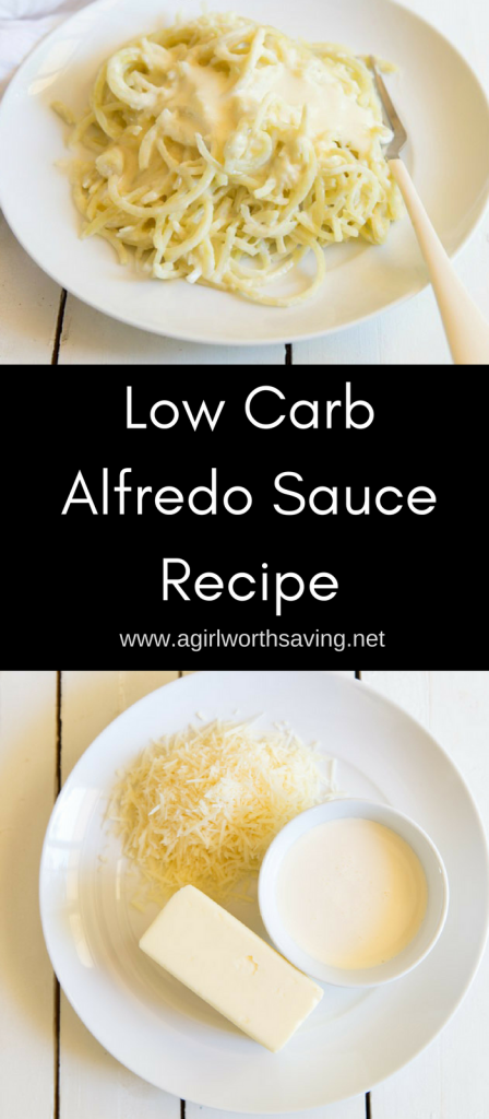 low carb Alfredo sauce that is keto