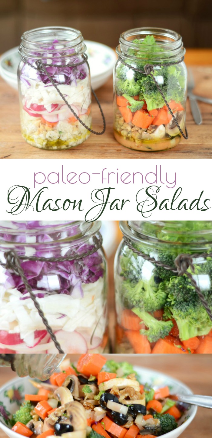 Mason Jar Salads (Paleo)