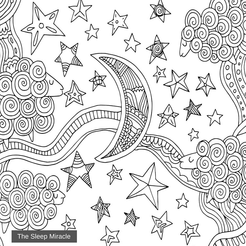 The Sleep Miracle Coloring Page jpg