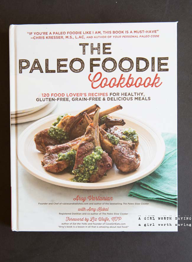 photo of the cookbook The Paleo Foodie Rubies and Radishes Review