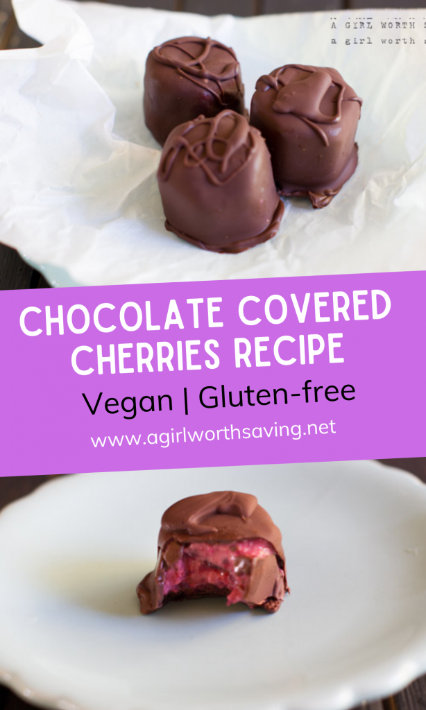 This homemade chocolate covered cherries recipe uses frozen maraschino cherries in a lightly sweet cream that is then dipped in melted chocolate. It's a bite of cherry perfection!