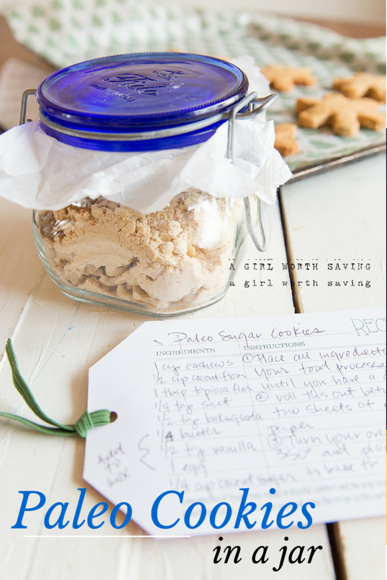 Homemade Holiday: Paleo Cookies in a Jar