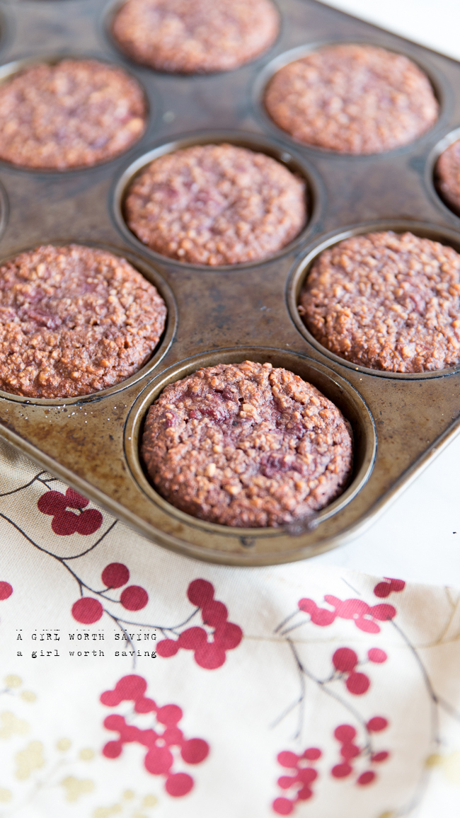 gluten-free cranberry muffins