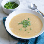 Packed full of healthy protein and low in carbs, this keto egg drop soup is perfect paired with your favorite stir fry!