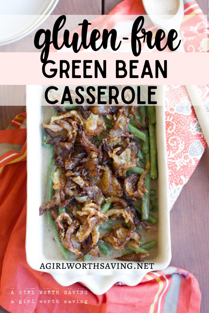 This homemade gluten free green bean casserole is better than any store-bought version. Made entirely from scratch, every part is seasoned to perfection and it makes the perfect Thanksgiving side dish.
