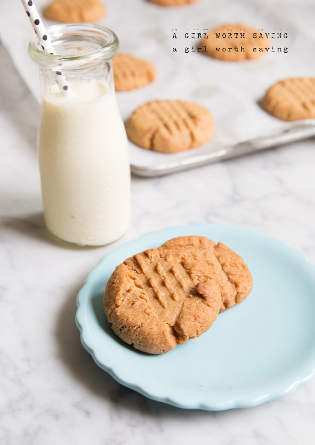 gluten free peanut butter cookies-9367
