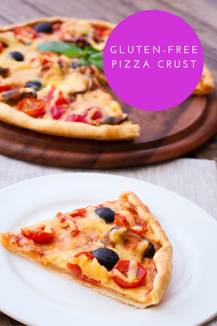 gluten free pizza crust slice