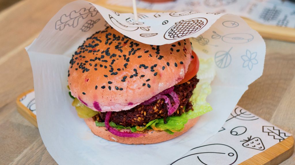 Are you a vegan or are you looking for animal meat alternatives? If so, the plant-based burger would be great. It can be your simple lunch or quick delicious dinner. Besides being a vegan-friendly option its free of gluten. 
