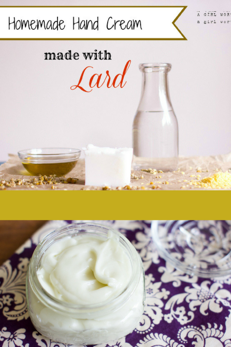How to Make Lard Lotion