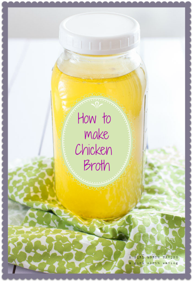 How to make Chicken Broth in your Slow Cooker