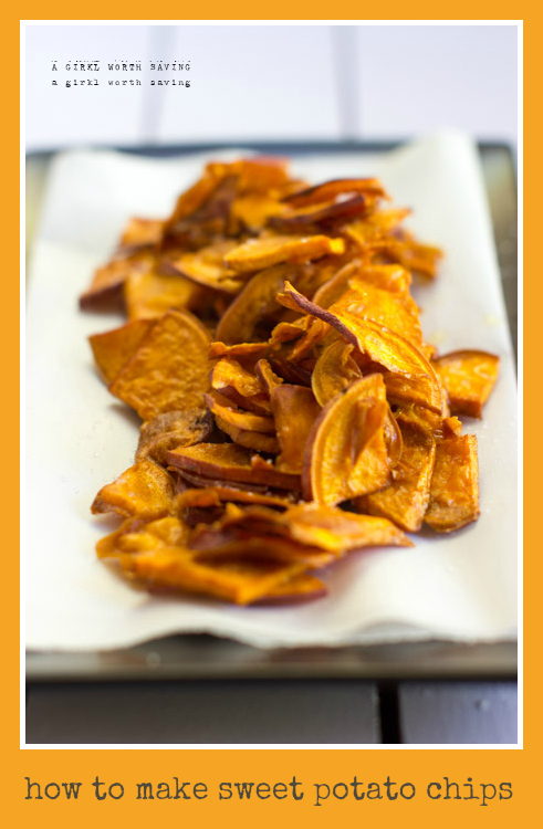 HOW TO MAKE SWEET POTATO CHIPS