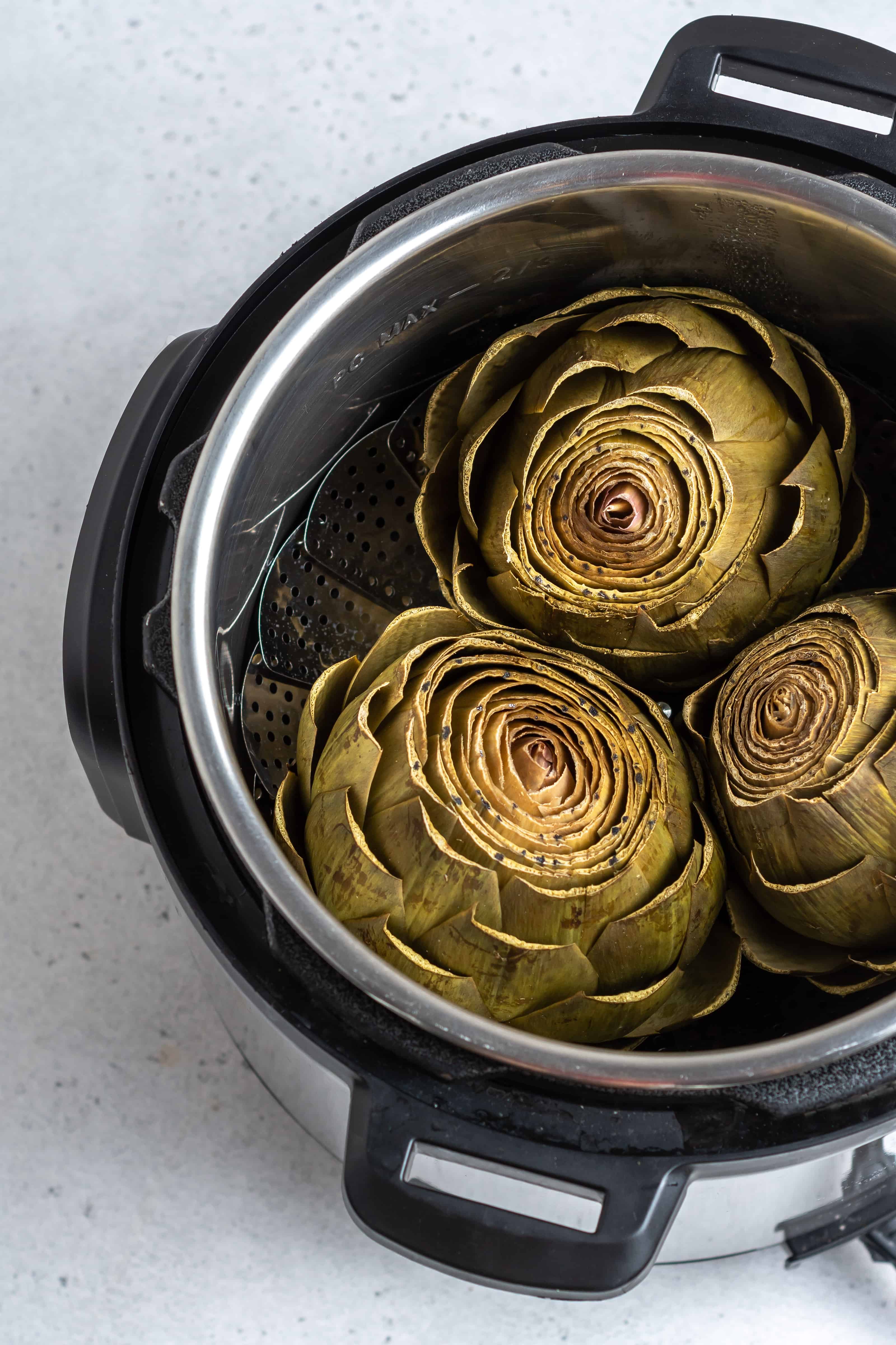Super Easy Instant Pot Artichokes (Steamed)