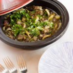 Moroccan Lamb Tagine with Fennel and Dates Kelly Bejelly le crueset tangine