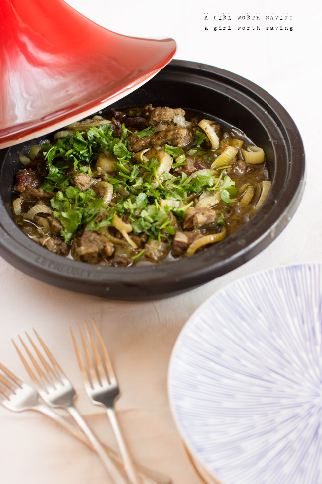 Moroccan Lamb Tagine with Fennel and Dates
